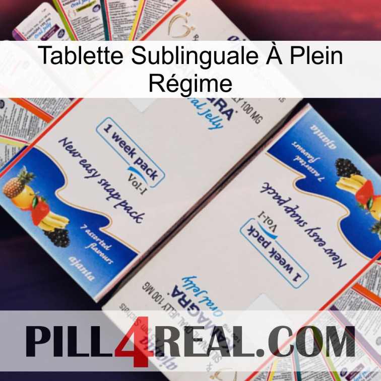Tablette Sublinguale À Plein Régime kamagra1